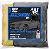WONKEY - Ultra Thick Microfiber Car Wash Drying Towel 70x50 cm, Large Size Double Deck Vehicle Drying Cloth