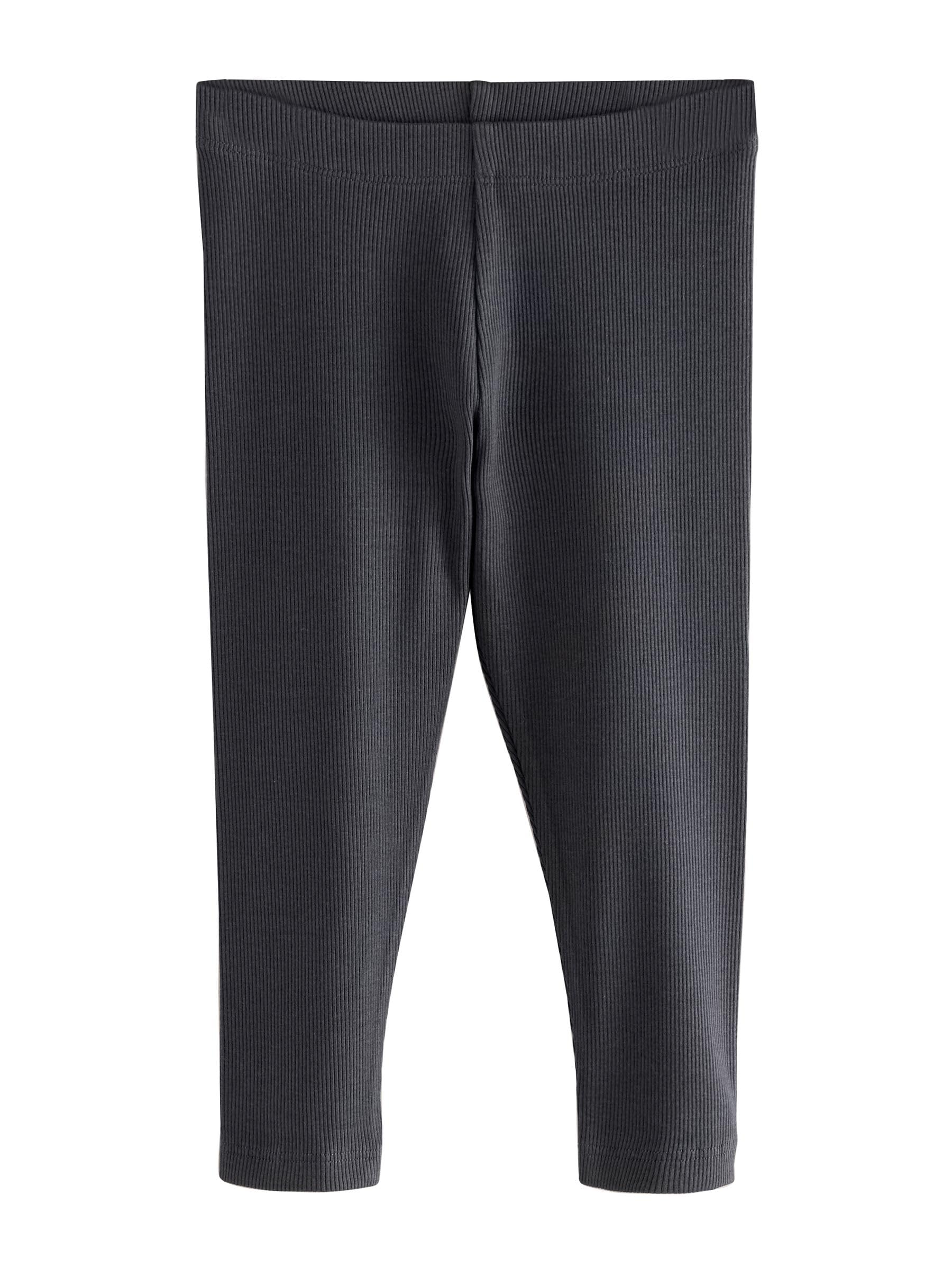 NEXT Niños Pack de 5 Leggings Acanalados