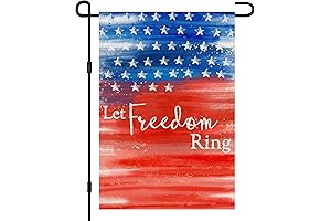 Let Freedom Ring Yard Flag Outdoor Decoration