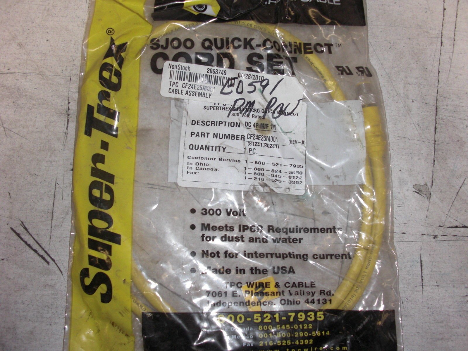 TPC Wire & Cable CF24E25M001