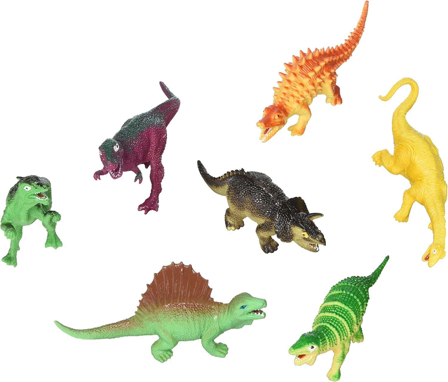 Fun Express Plastic Large Dynamite Dinosaurs (Set of 12)