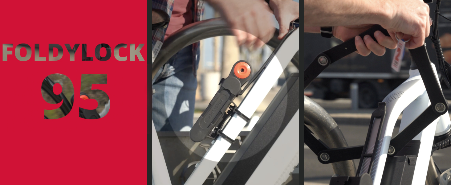 Amazon.com : Seatylock FoldyLock 95 Bike Lock Mount Carrying Case