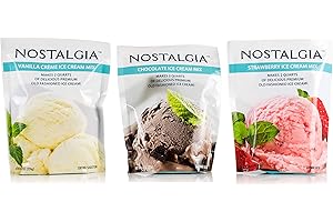 Nostalgia Premium Ice Cream Starter Mix: Unleash the Inner Ice Cream Maker!
