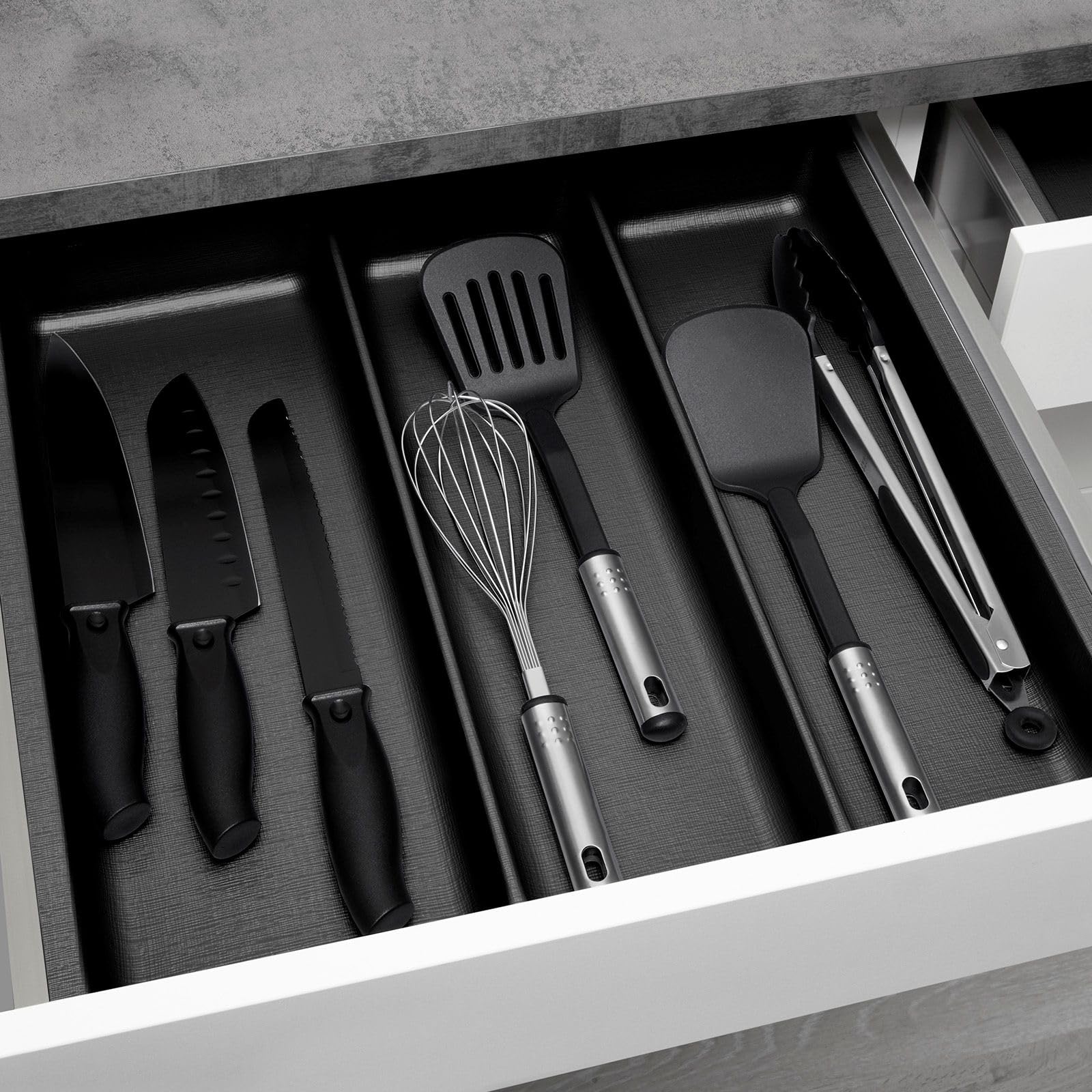 Inserti Per Cassetti Nobilia ORGA-BOX 2 - Portaposate Antracite, Per Cucine Fino Al 07/2012 - Foto 6