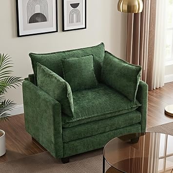 42" Modular Sectional Sofa, Cloud Couch Single-Seat Accent Chair
