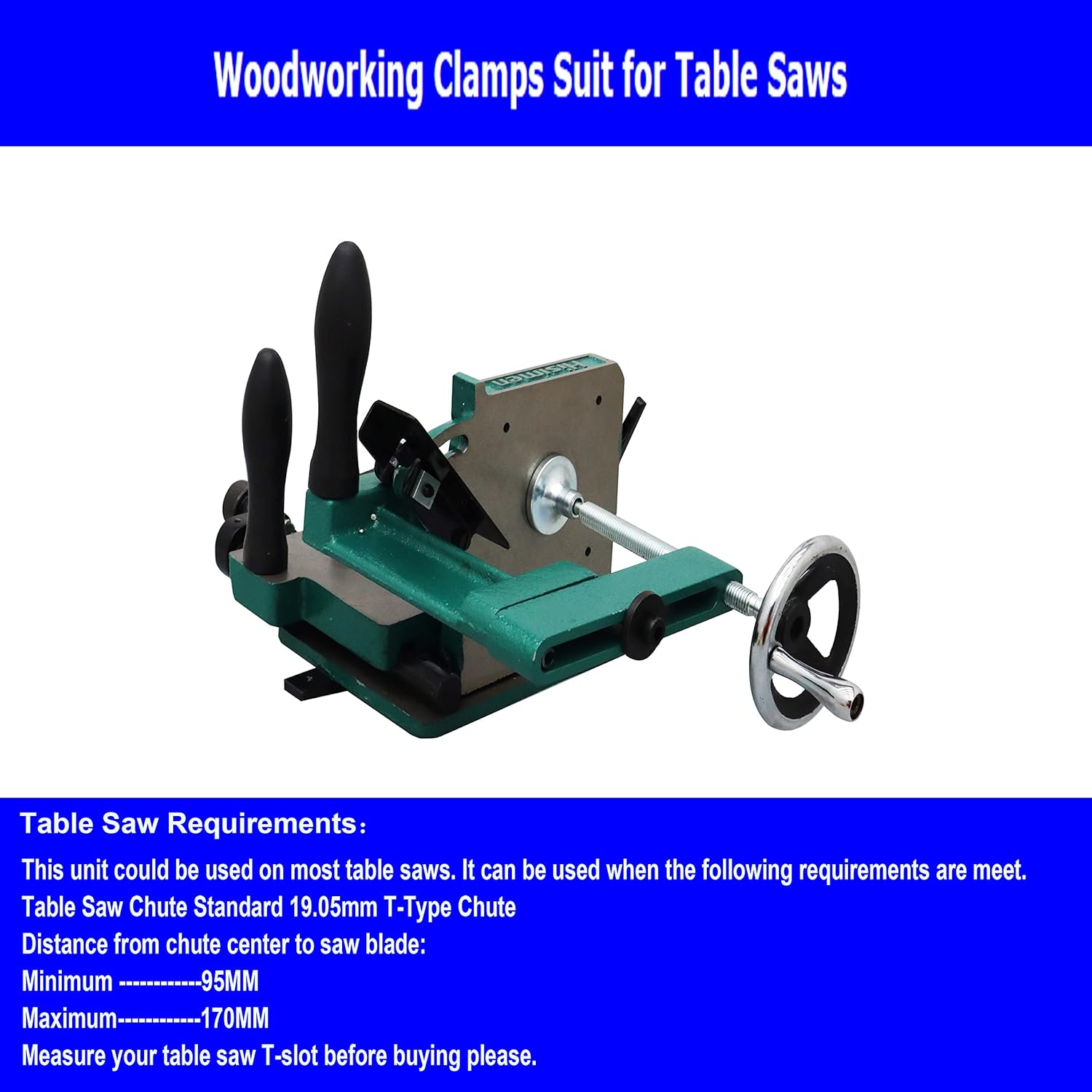 TECHTONGDA Tenon Jig Woodworking Clamps Woodworking Tenoning Machine Mortise Joinery Tool