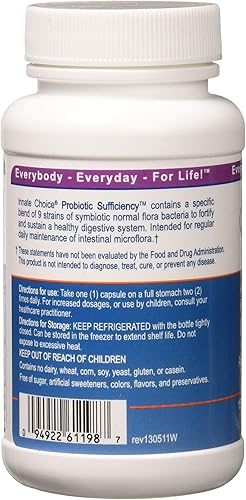 Miniatura 2 de Innate Choice Suficiencia Probiótica, 60 cápsulas vegetarianas