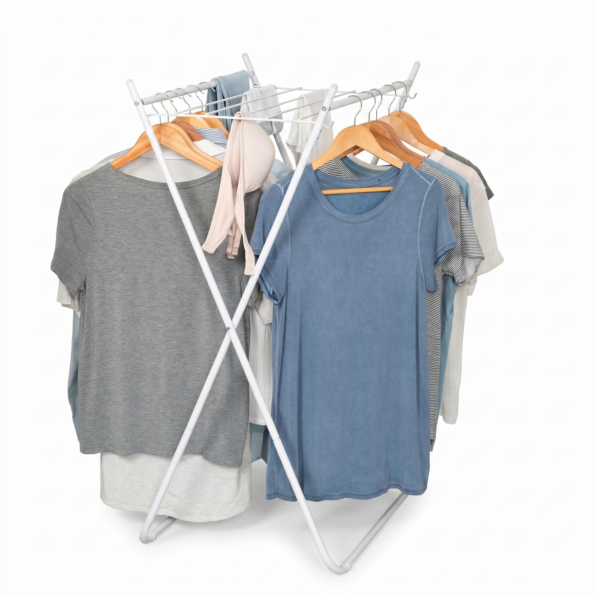 Amazon.com: Honey-Can-Do Easy-Fold Collapsible Clothes Drying Rack