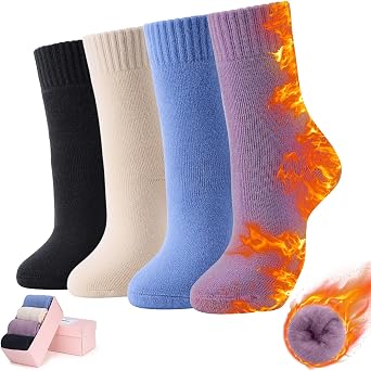 Thermal Warm Soft Cozy Fluffy Socks for Women Plush Winter Gifts for Women