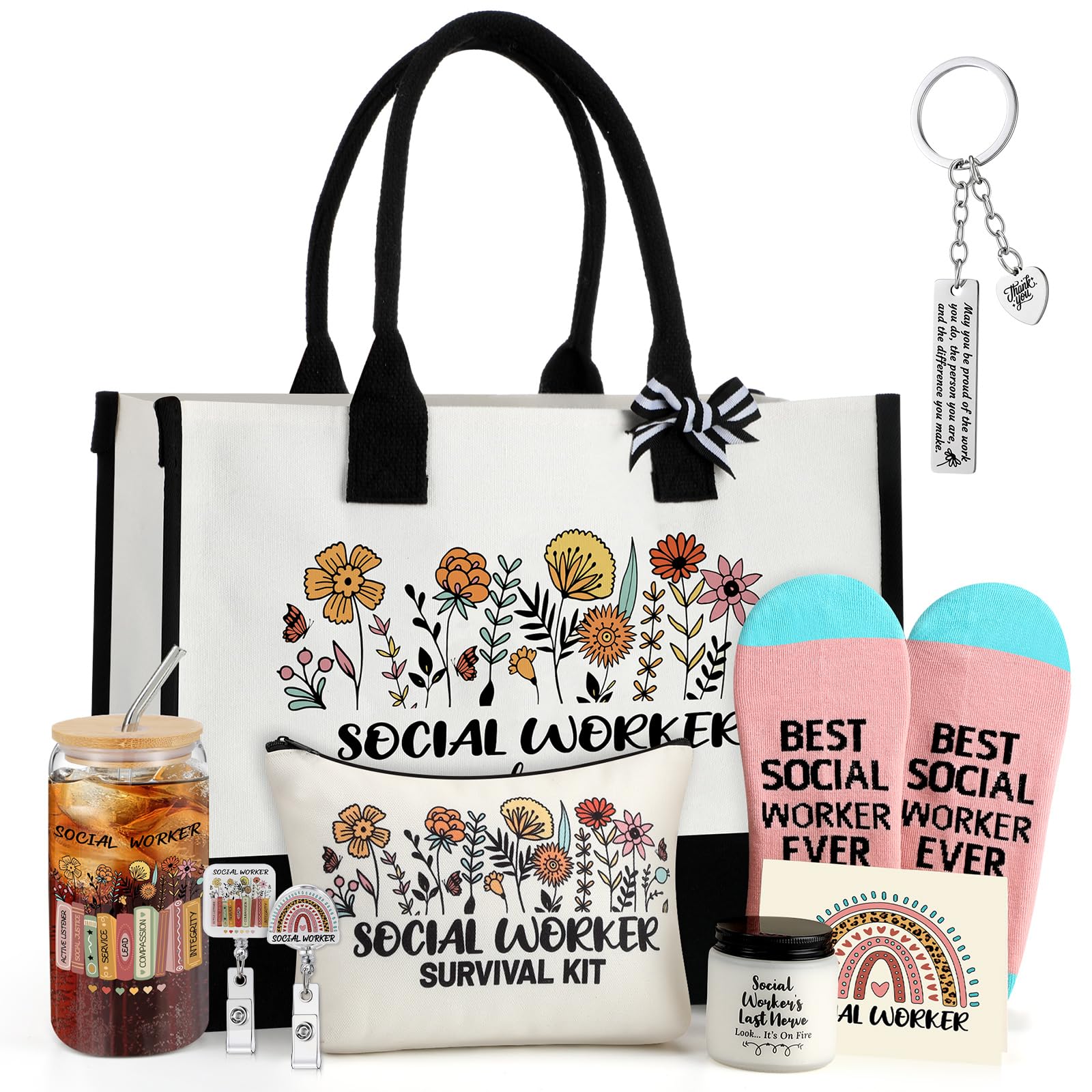 Skylety 9‑Piece Social Worker Gift Set