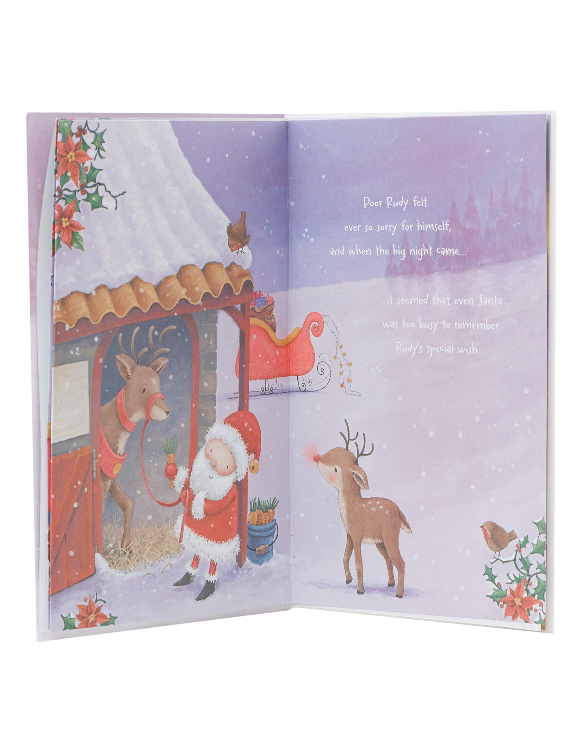 Tarjeta De Navidad Para Nieta, Tarjeta De Navidad Personalizada