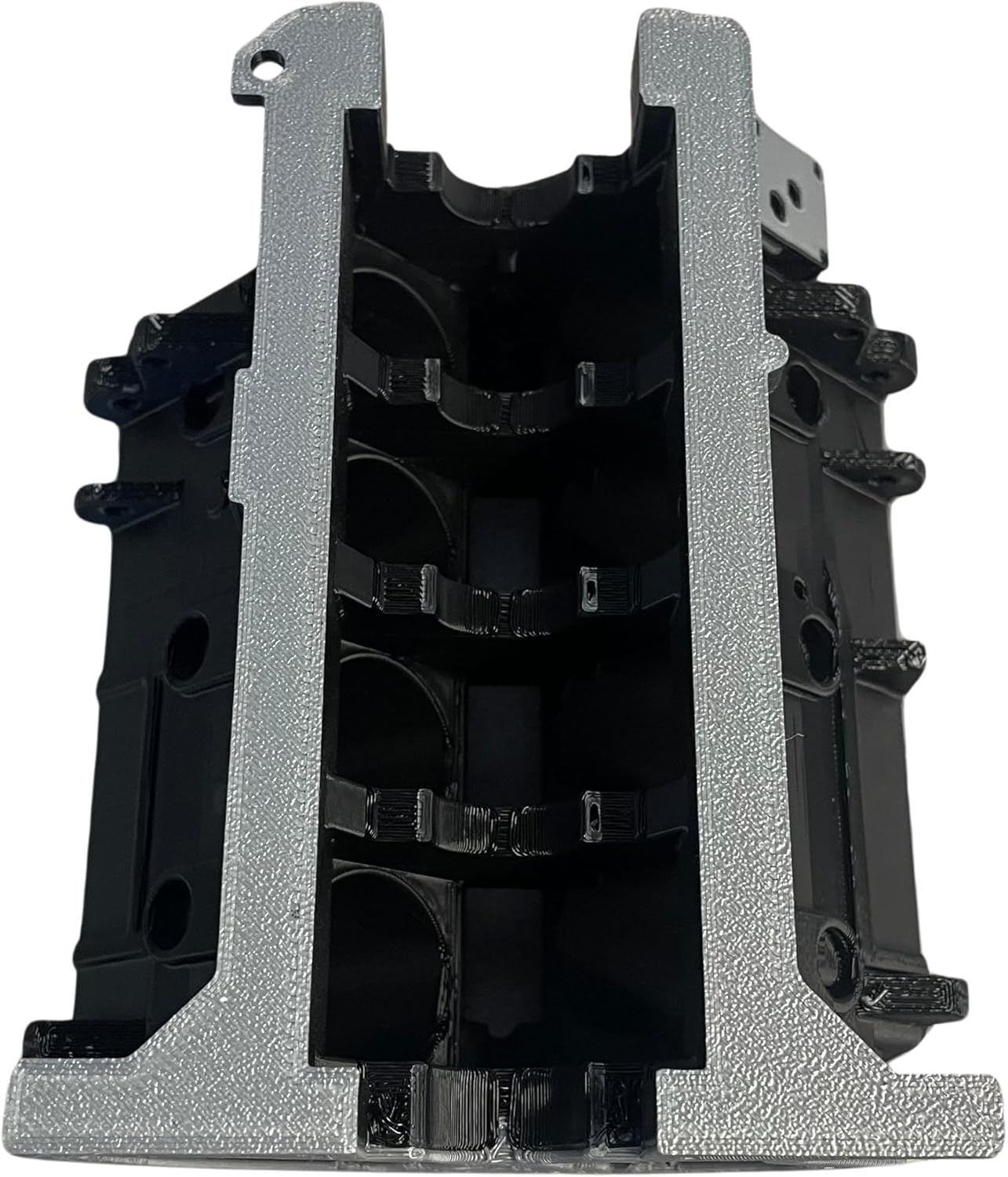 Engine Block Business Card Holder – Realistic V8 Engine Design Desk Accessory for Gearheads, Car Enthusiasts, and Auto Professionals – Unique Office Gift