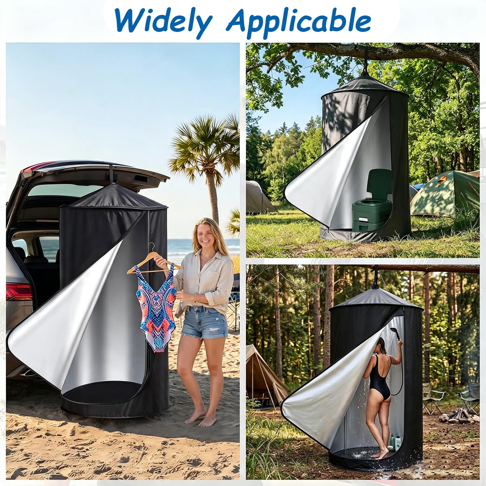 Tente De Douche Camping Portable,Cabine Suspendue Plage