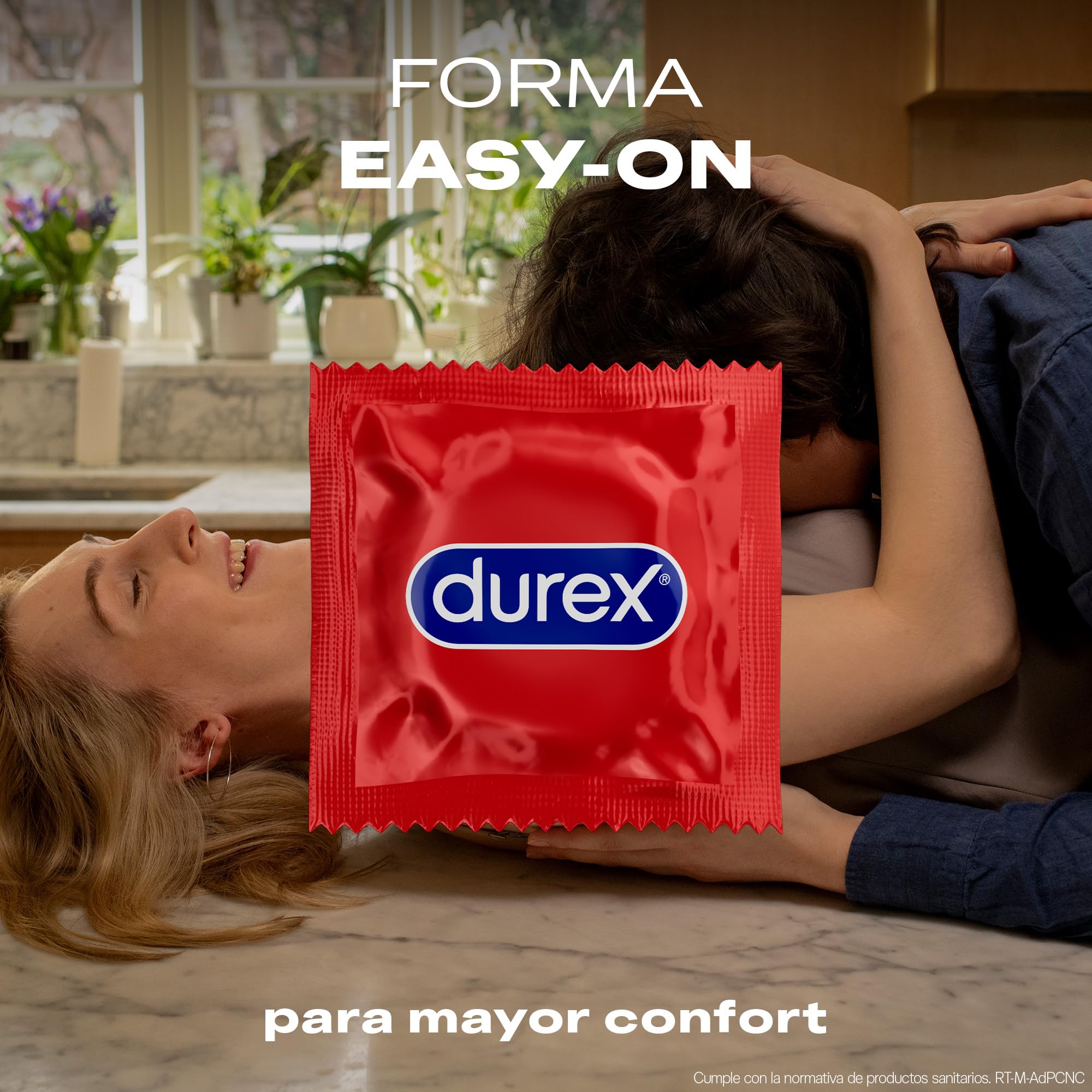 Durex Preservativos Sensitivo Suave, Fino para Mayor Sensibilidad, 12 condones