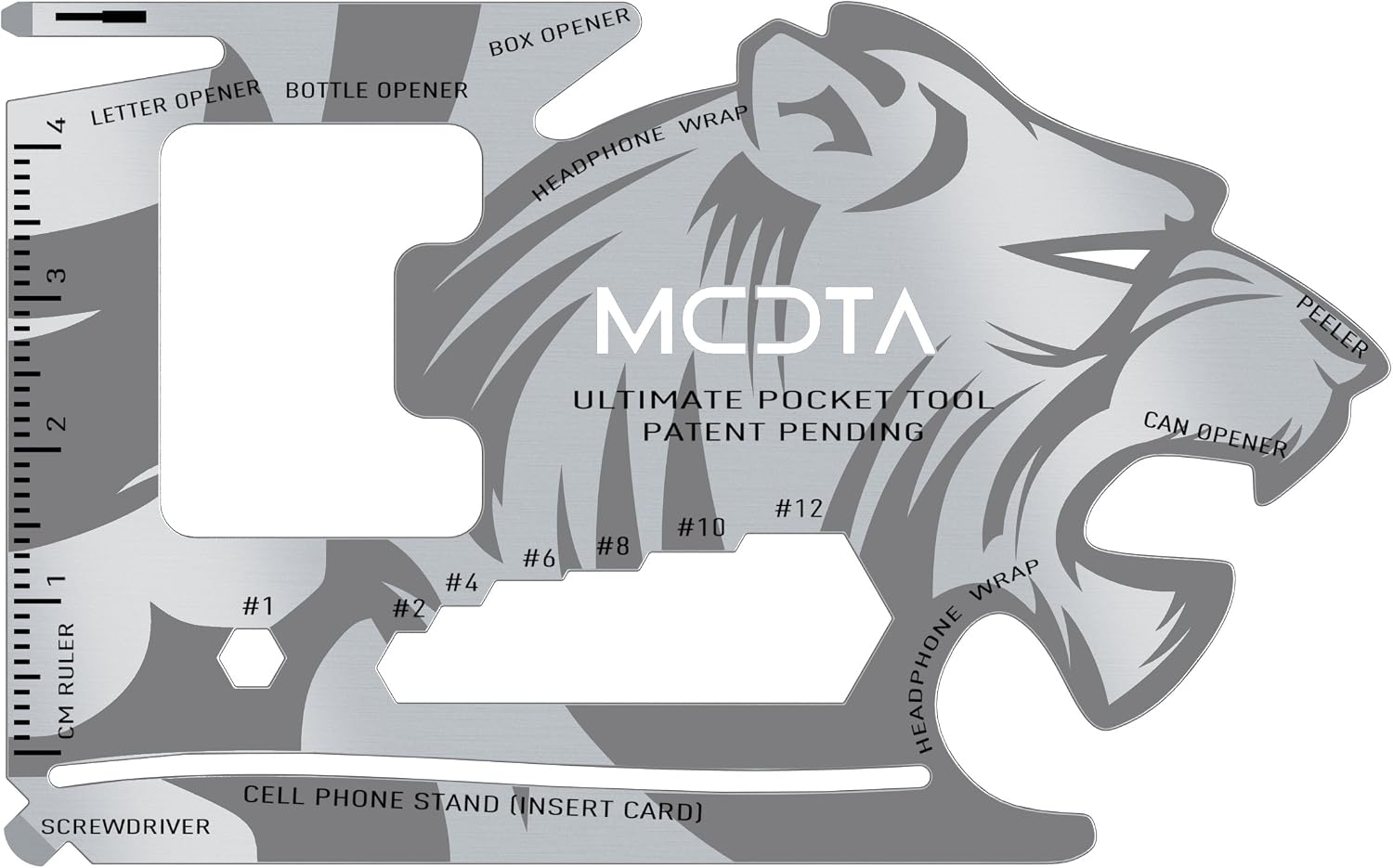 MOTA Ultimate Pocket Tool (18-in-1 Lion Head Multi-tool)