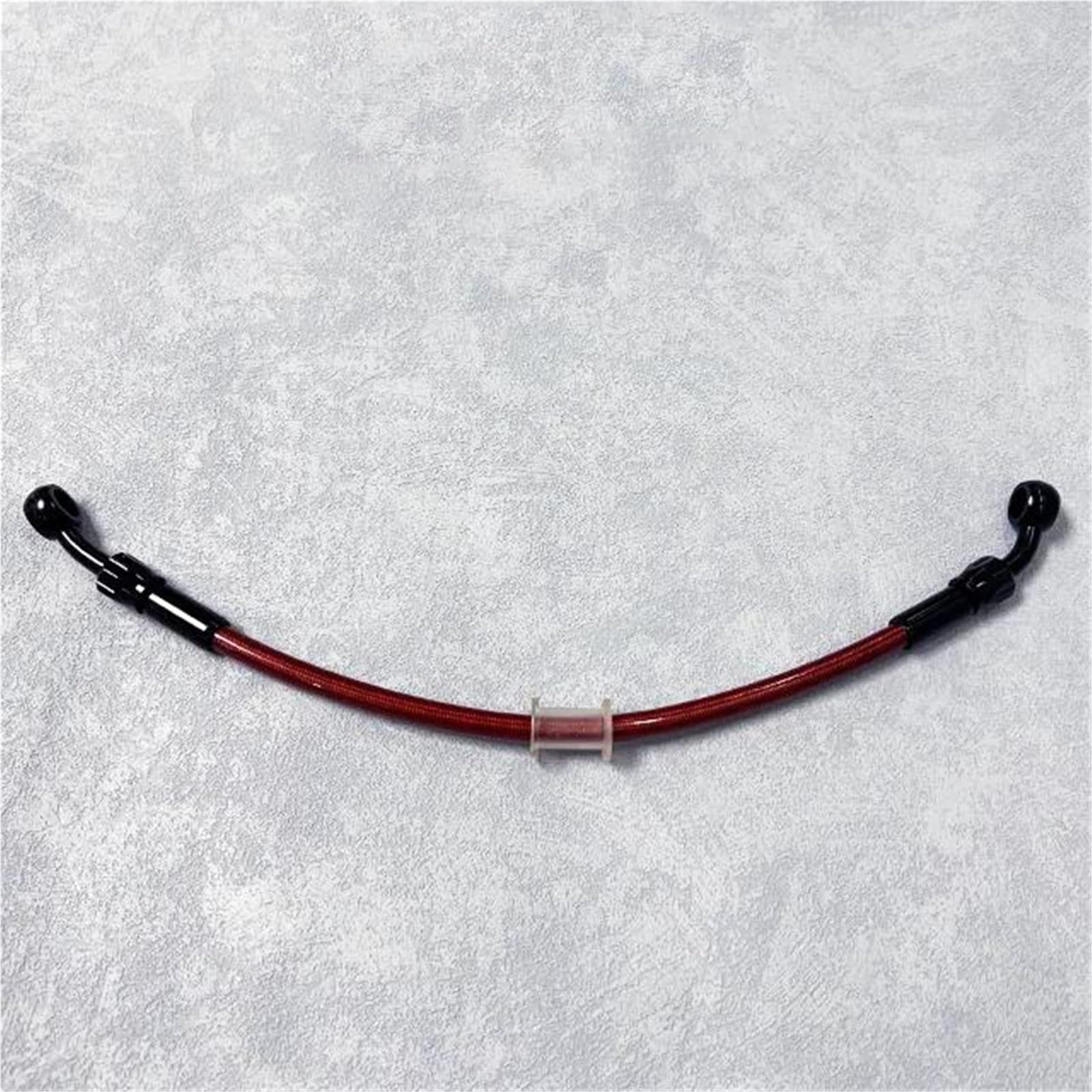 Hydraulic Brake Hose Motorcycle 360 Degree Rotating Banjo M10 28°-28°/28°-45° Brake Hose Oil Clutch Pipe Stainless Steel Braided Accessories(28°-45°200cm)
