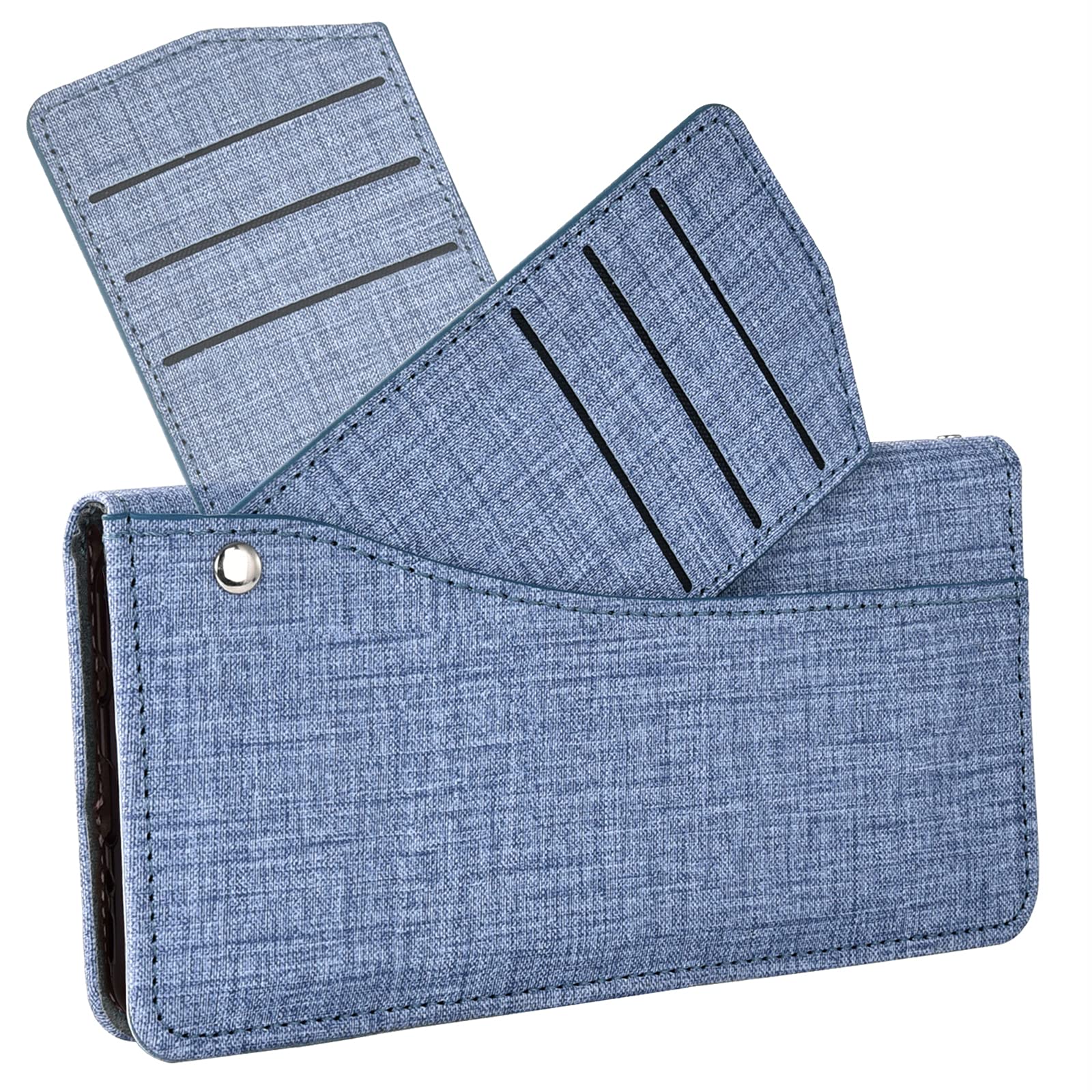 Compatible Con Samsung Galaxy Note 20 Glaxay Note20 5G - Funda Tipo Cartera De Vidrio Templado Protector De Pantalla Con Tapa Para Tarjetero