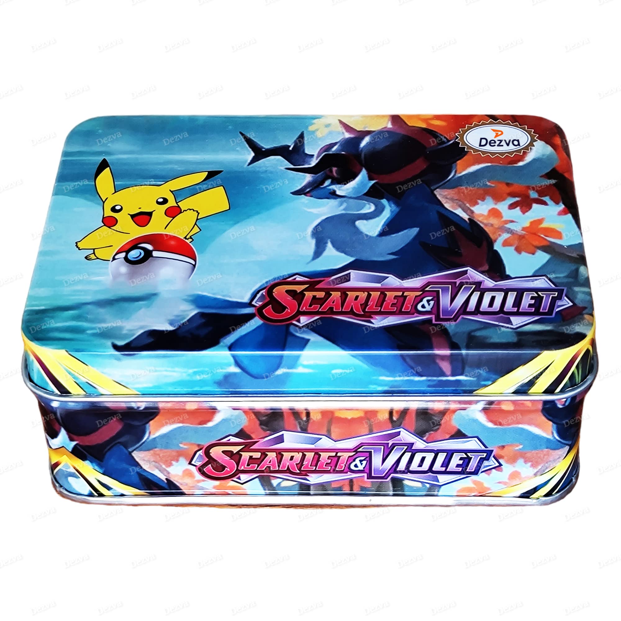 Dezva Scarlet with 41+1 Cards, Totally Surprising Sealed Pack Cards Game in Attractive Tin Box for All Age (Multi Color) (B0BP8N6SRN) Amazon Price History, Amazon Price Tracker