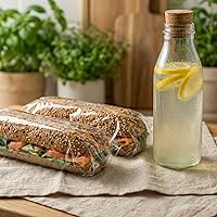 Vista 4 de Envoltura de plástico transparente para sándwiches - Alta claridad - 15 3/4" x 11 3/4" - Caja de 100