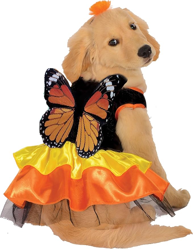Rubies Monarch Butterfly Pet Costume for Dogs or Cats, XL