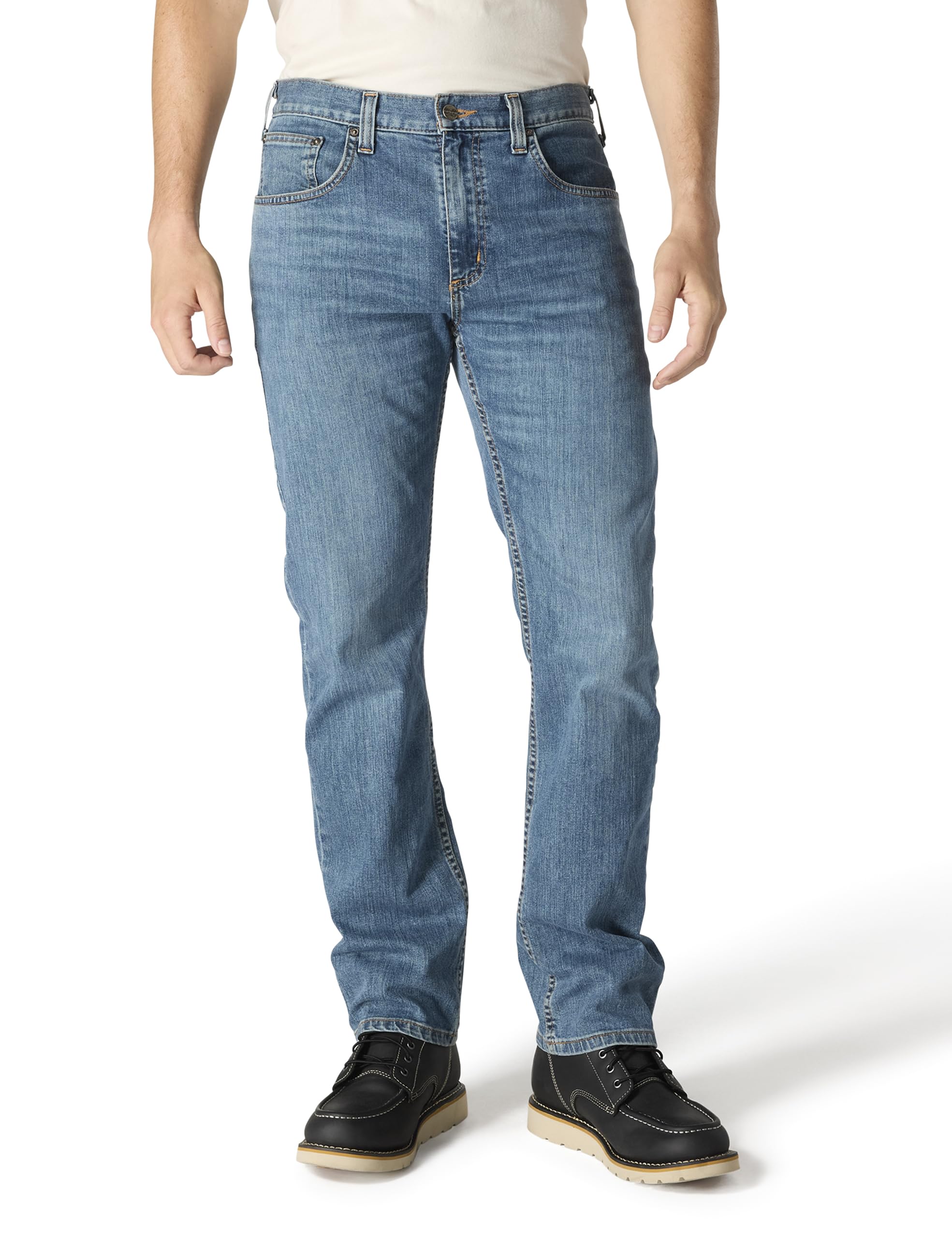 Carhartt Men's Big Tall Rugged Flex Relaxed Straight Leg Trousers for Men Jean, Houghton, 46 x 32