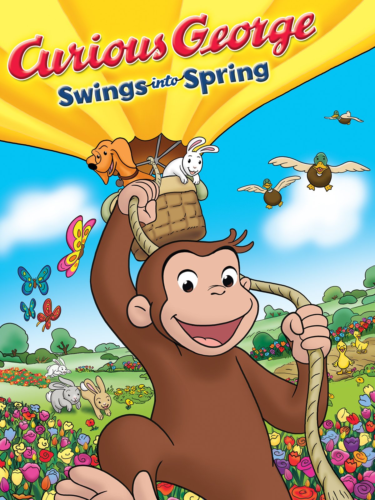 Curious George Swings into Spring