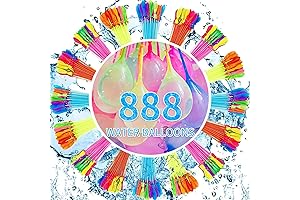 888PCS SDFLayer Water Balloons Quick Fill Self Sealing