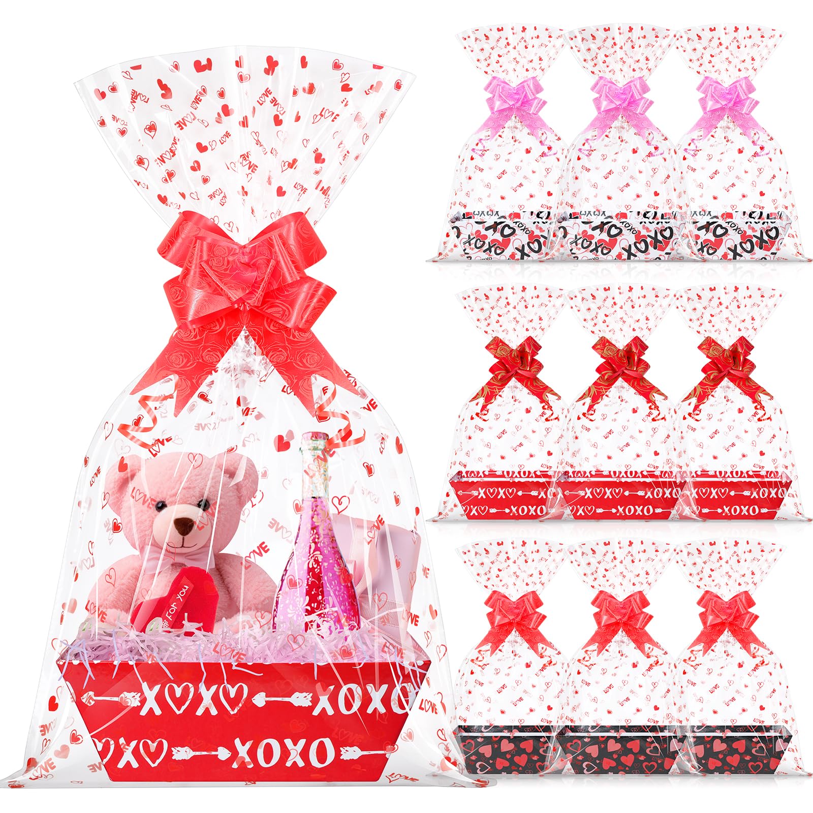 Hallswl Geschenkkorb zum Valentinstag, 12 Stück