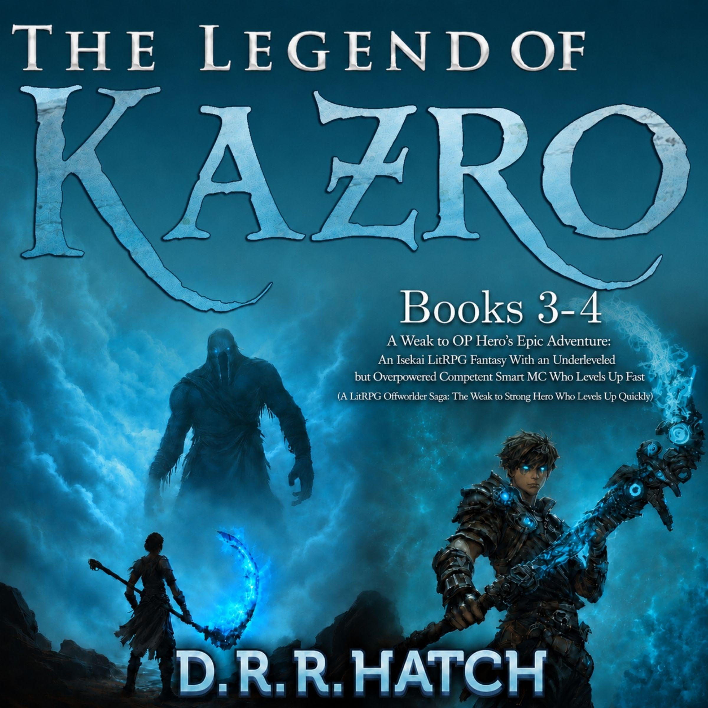 Cover art for The Legend of Kazro, Books 3-4