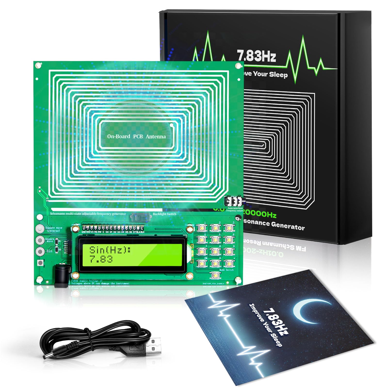 Amazon.com: Frequency Generator for Healing (0.01Hz-200KHz), 7.83