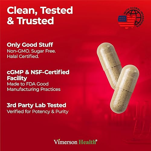 Miniatura 4 de HornyGoatWeed para hombres (1000 mg por porción), suplemento potenciador masculino con raíz de maca, Tongkat Ali, Saw Palmetto, Panax Ginseng