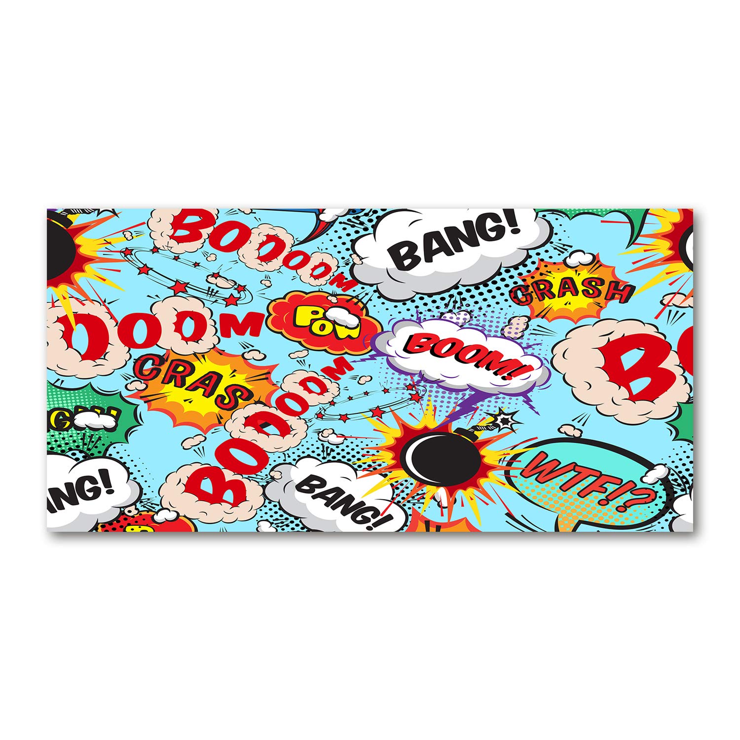 Acrylic glass picture adolescentes cómics tableau mural moderne 120x60