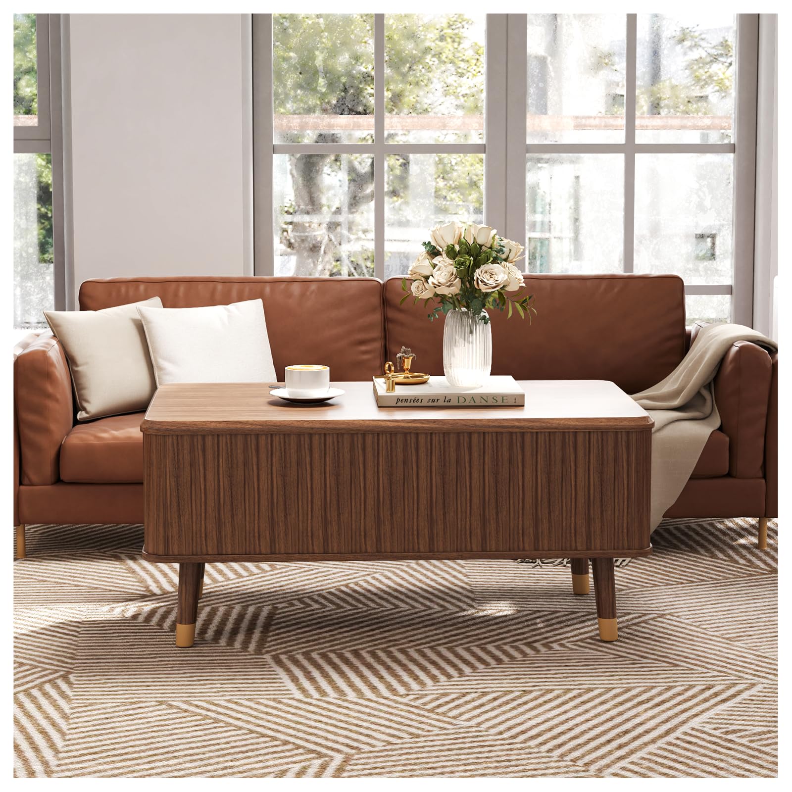 【cornice】COFFEE TABLE Wisfor Coffee Table Nesting Sintered Stone: Square Nest