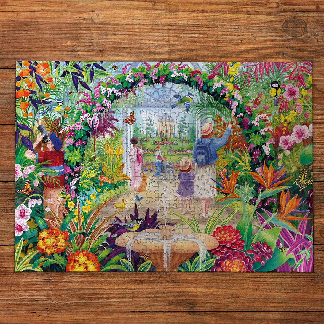 Gibsons Botanical Bloom 500 piece jigsaw puzzle for adults B Corp, 48 cm x 34 cm - Image 4