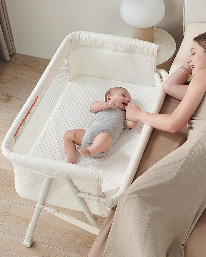 AirClub Bassinet Bedside Sleeper for Newborns