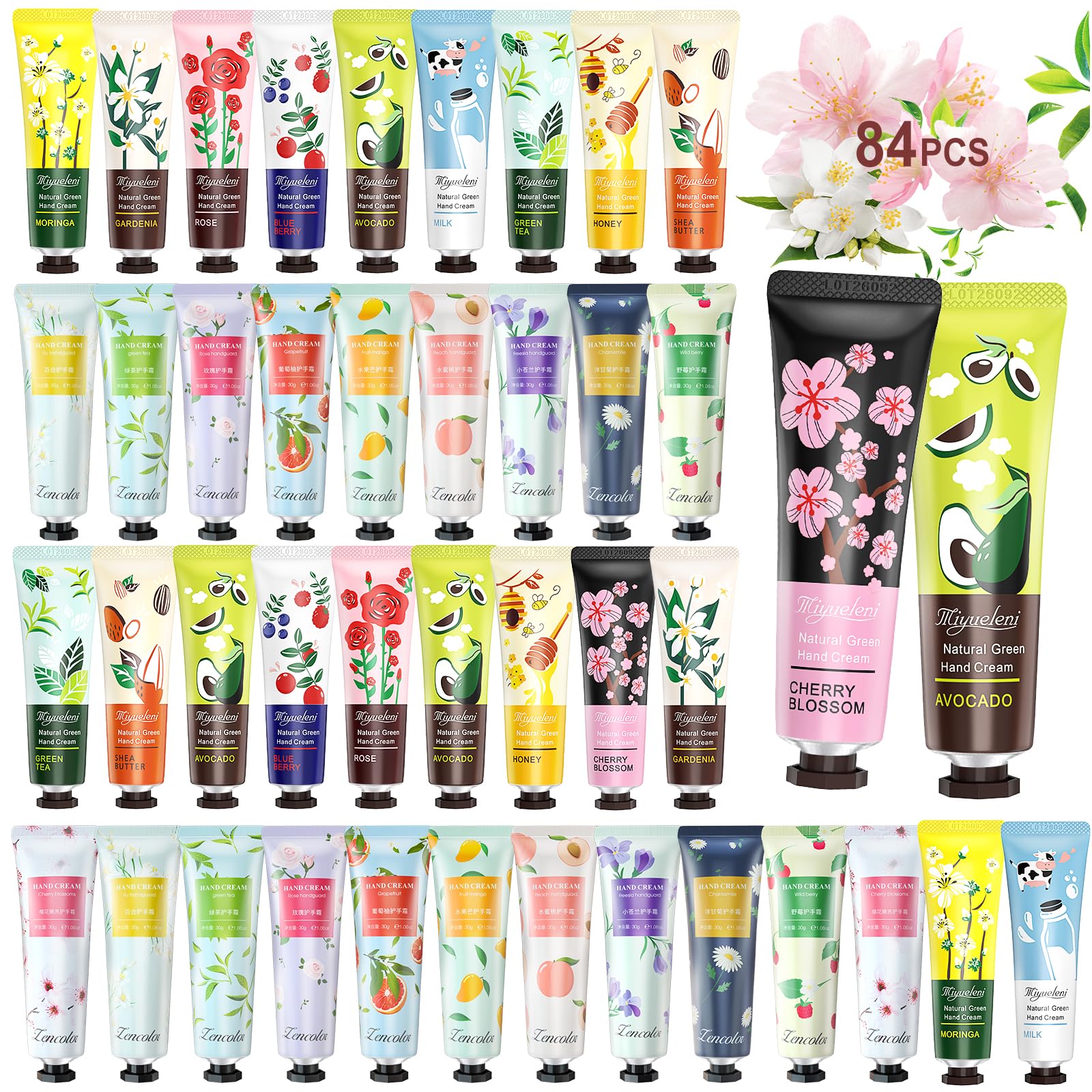 Amazon.com : 84 Pack Hand Cream Gifts Set, Hand Lotion Travel Size