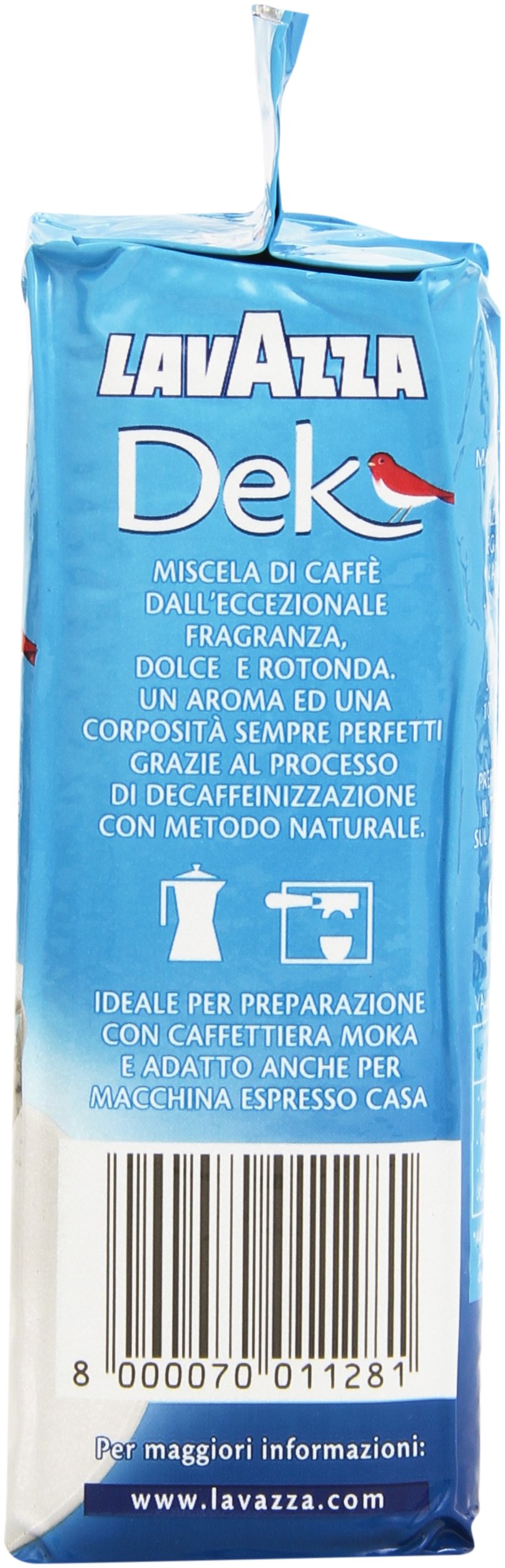 Lavazza Dek odkofeinierowany - kawa mielona (250 g)