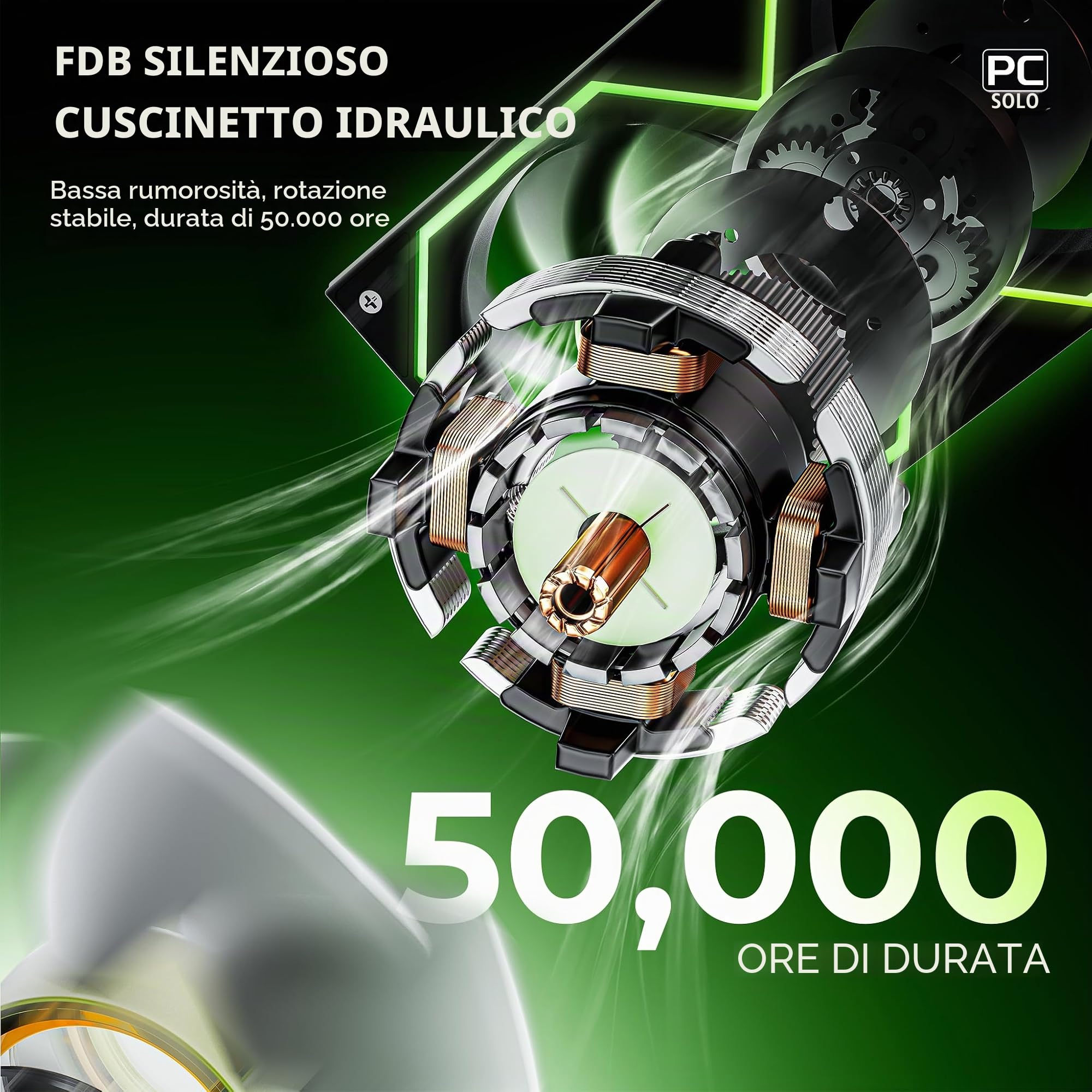 AsiaHorse Matrix Pro - Ventola per case PC da 360 mm, ventola per radiatore integrata 3 in 1 ARGB PWM con 88 LED, 2000 giri/min, 5 V sincronizzazione a 3 pin, illuminazione a 3 zone, flusso d'aria