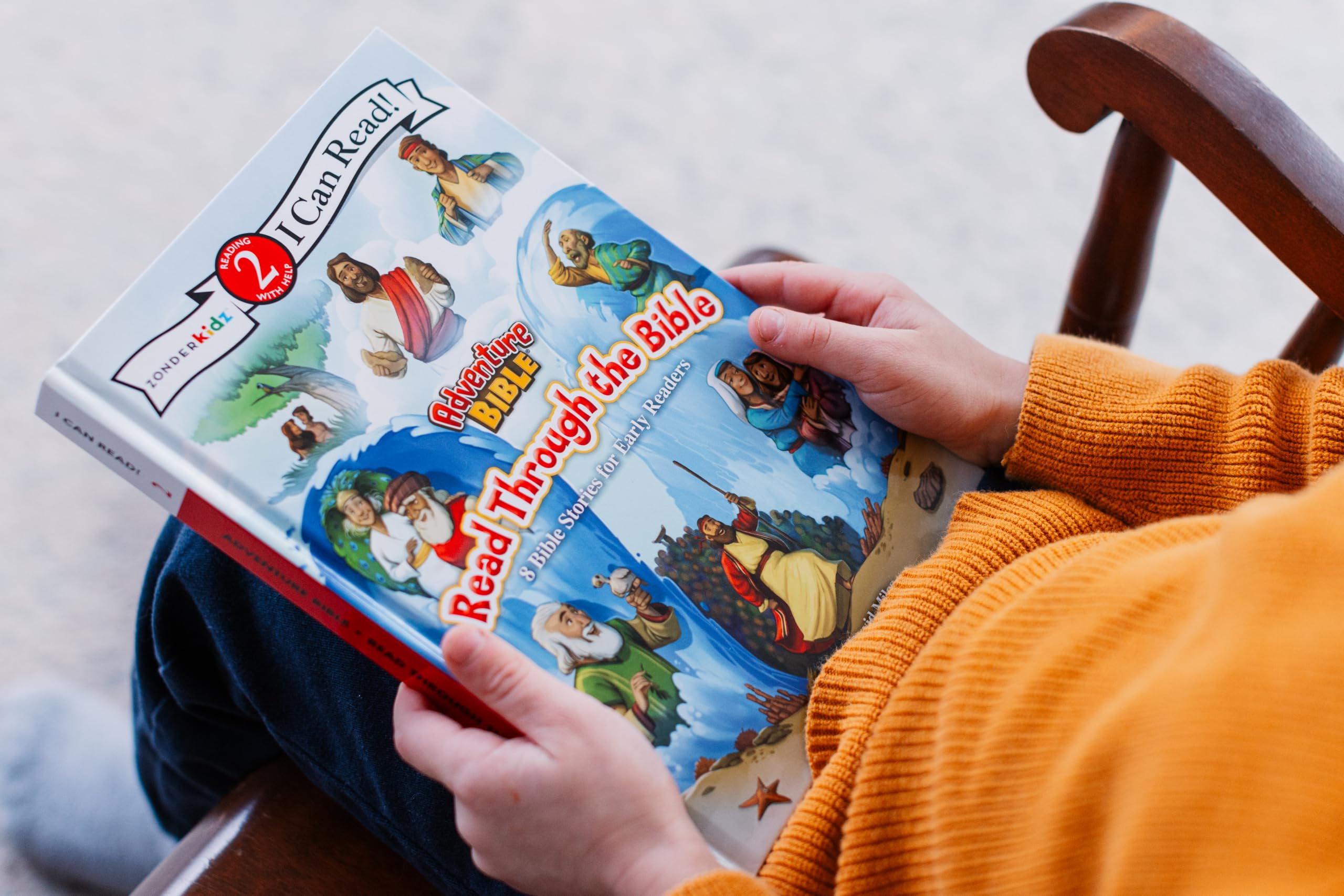 Adventure Bible Read Through the Bible: 8 Bible Stories for Early Readers (Level 2 I Can Read) - Image 11