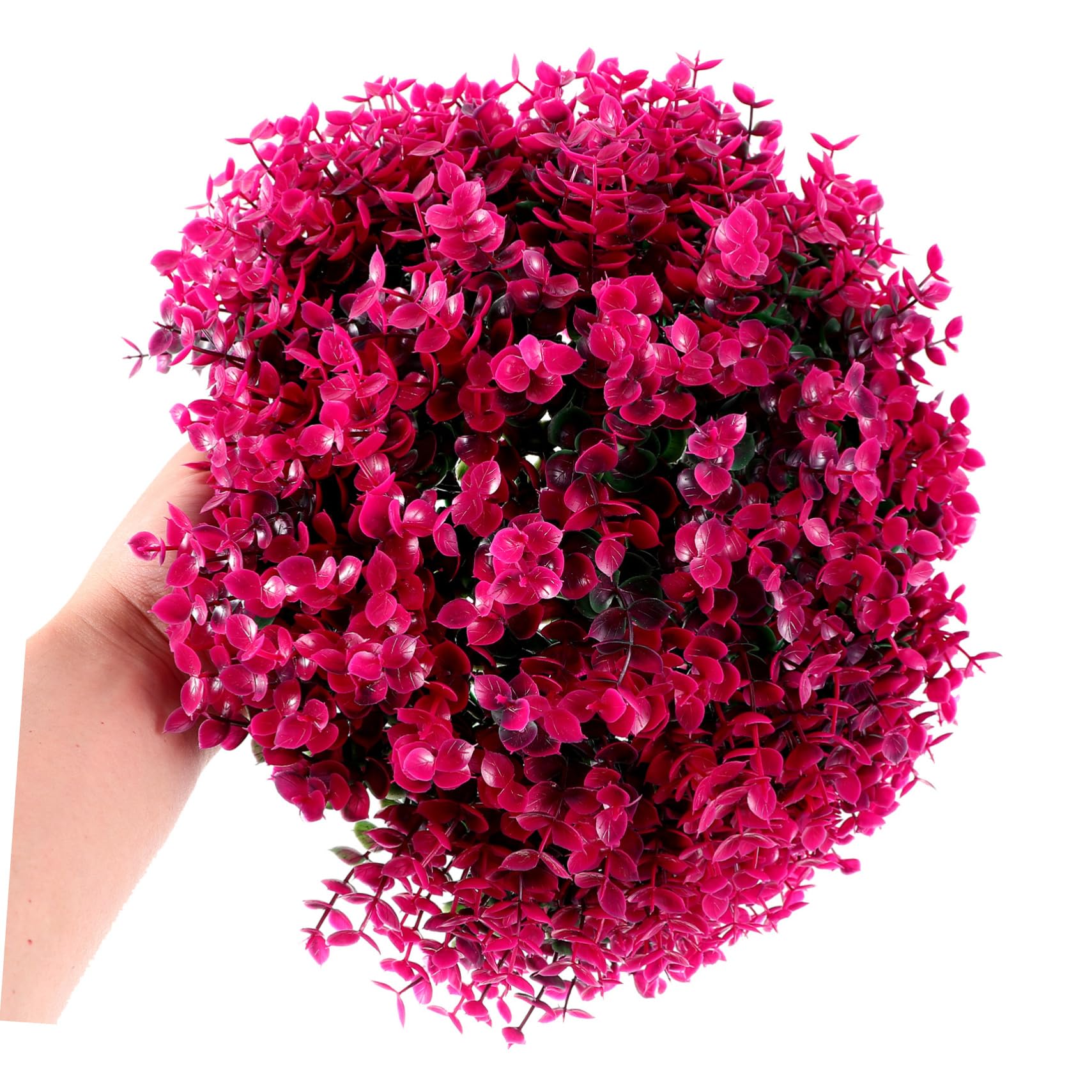 Palla Decorativa Finta di Eucalipto Palla Topiaria Foglie di Eucalipto per Decorazioni Interne Piante Artificiali per Casa e Giardino Ornamentale Finta Naturale