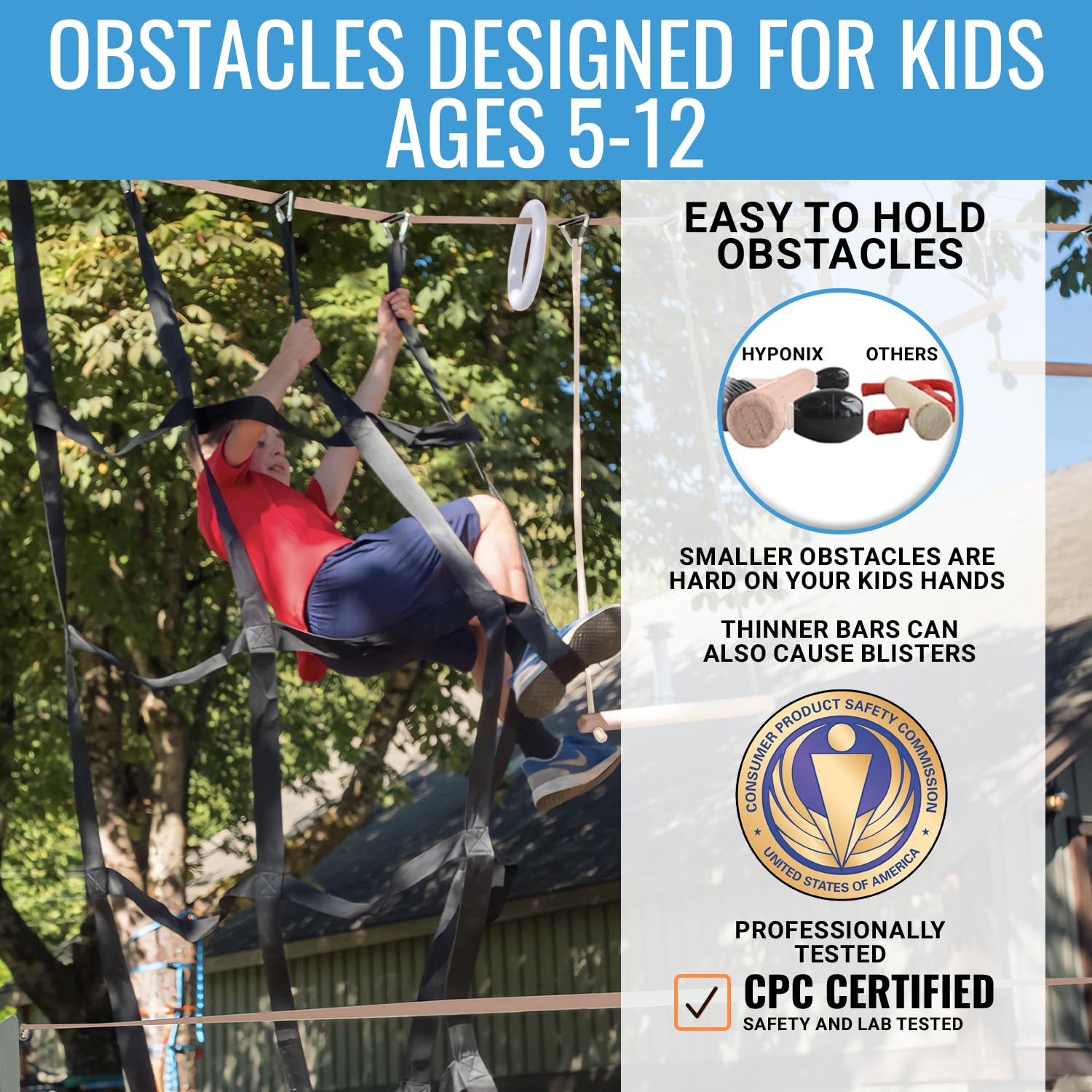 Amazon.com: Ninja Warrior Obstacle Course for Kids – 2 x 50