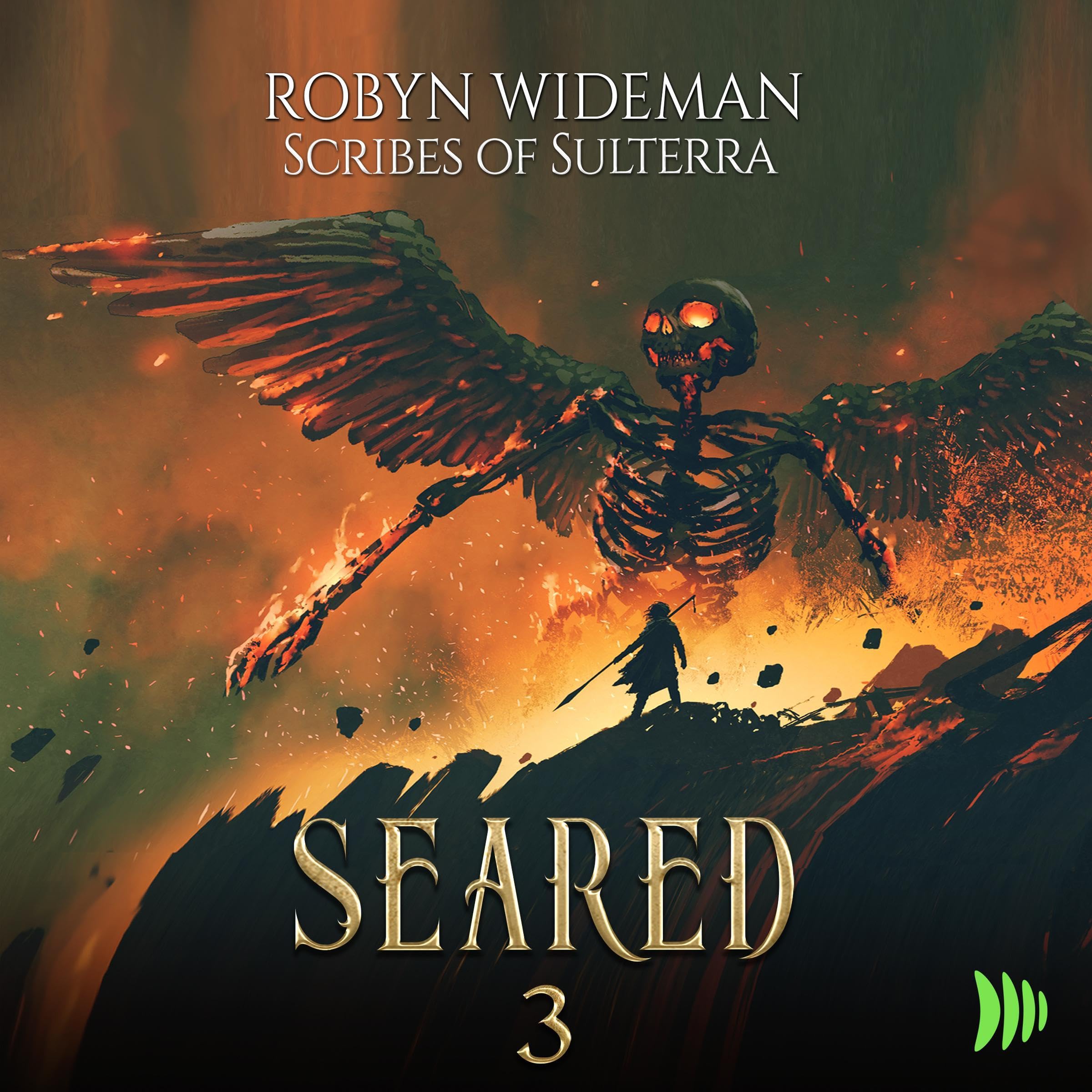Cover art for Seared, Book 3