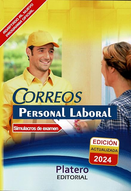 Portada de Simulacros de Examen Personal Laboral de Correos