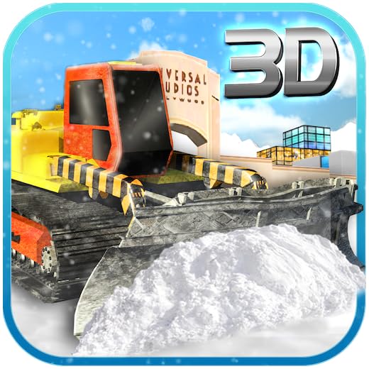 Heavy Crane Driver SnowPlow Rescue Missions 3D Simulation Game : Excavator Operator Adventure Games Free For Kids 2023