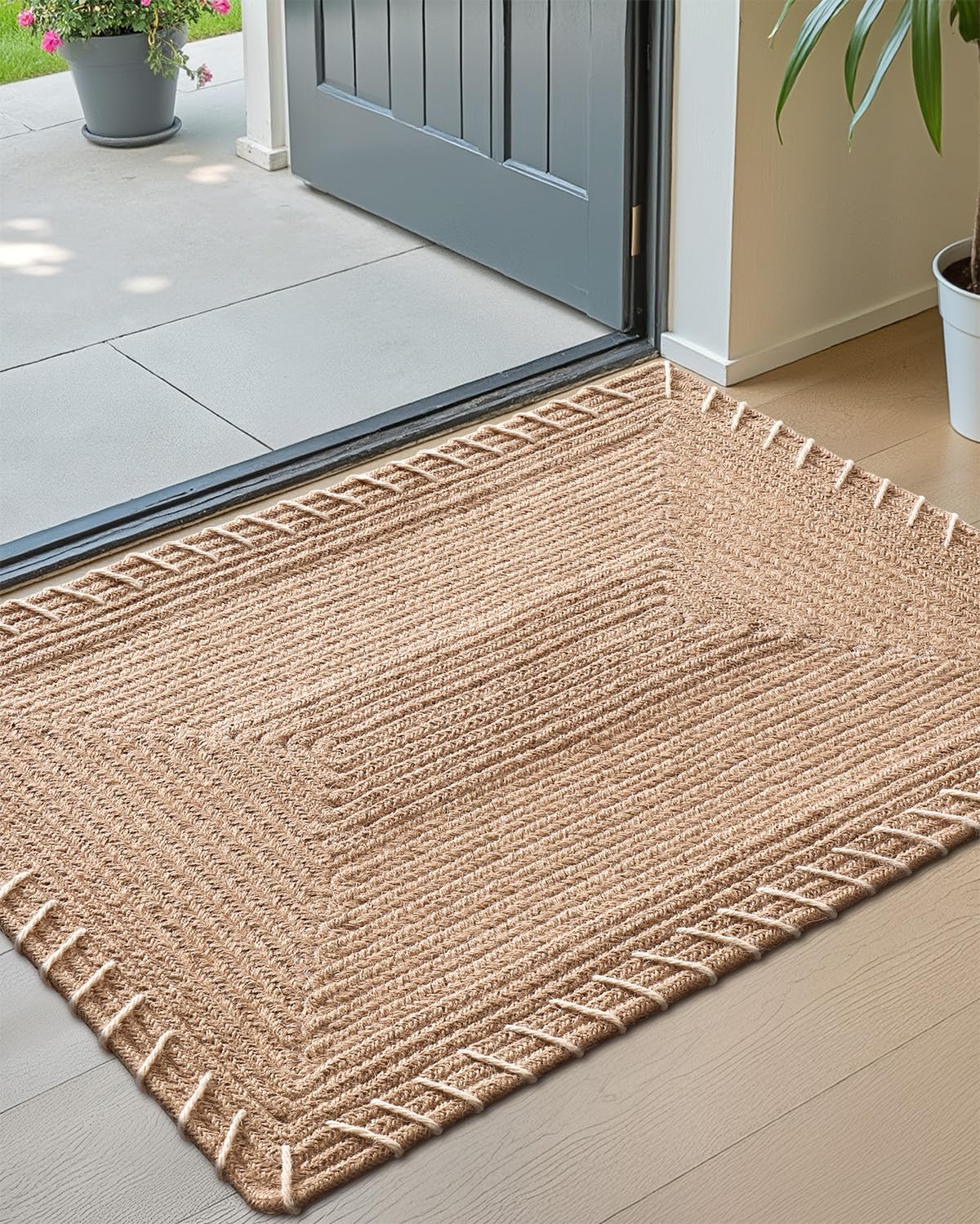 【doormats】2016年全日本種目別体操 完全版　約13300枚 Amazon.com: Color&Geometry Handwoven Jute Entry Rug - Natural
