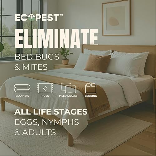 Miniatura 5 de BugOut! - Aditivo de lavandería  Refuerzo de detergente natural para tratamiento y prevención de chinches, ácaros, pulgas y garrapatas  Asesino a