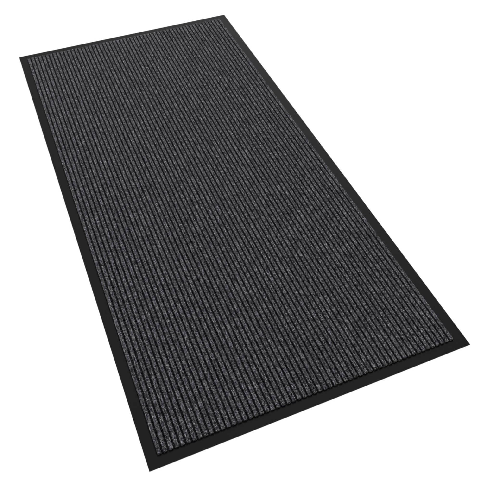 Front Door Mat, 48" x 24" Heavy Duty Indoor Outdoor Doormat, Non-Slip Welcome Mats for Entryway, Rubber Backing Low Profile Commercial Door Mats