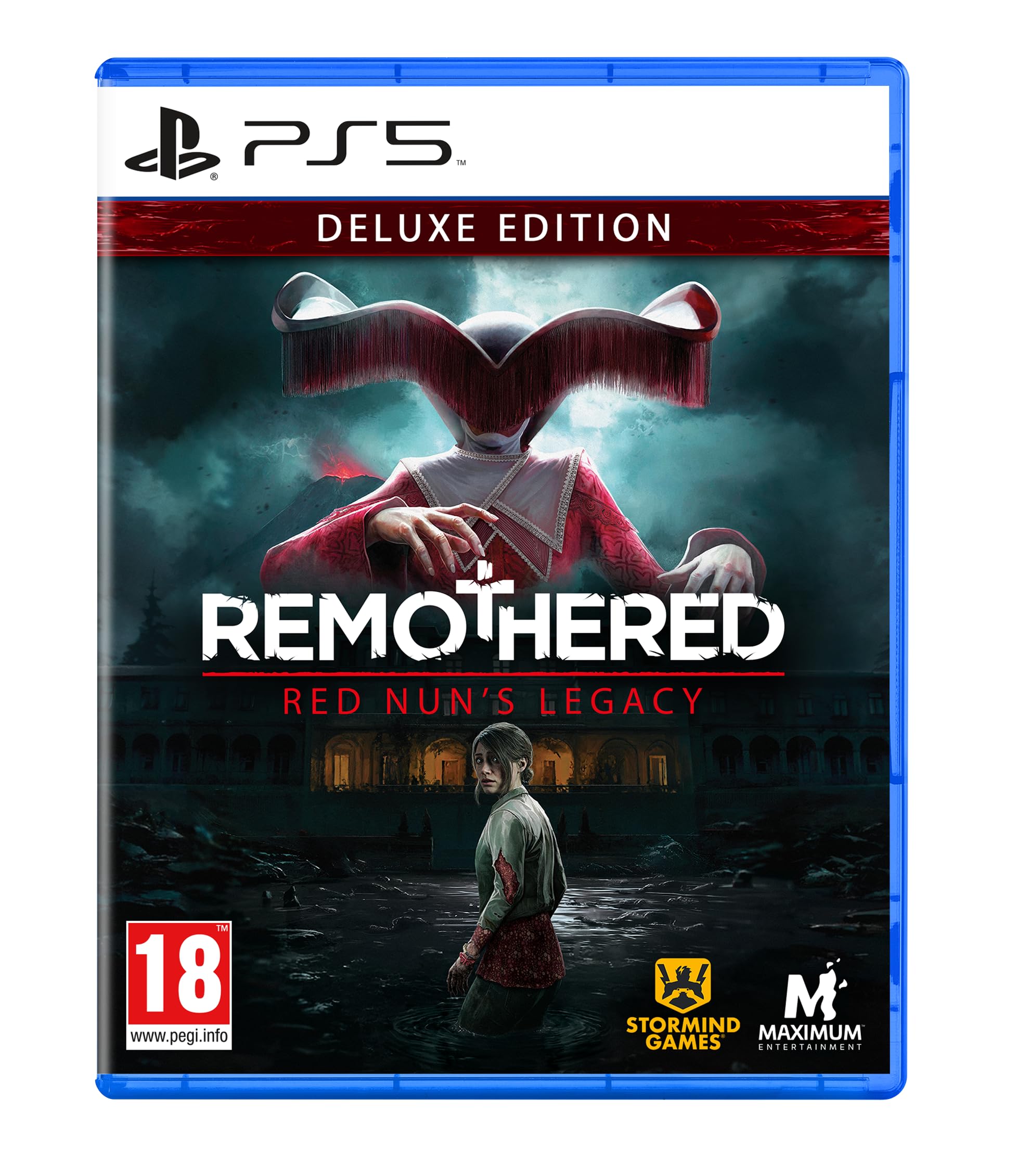 Carátula de Remothered: Red Nun's Legacy - Deluxe Edition - PlayStation 5 para PS5 (edición PAL España)