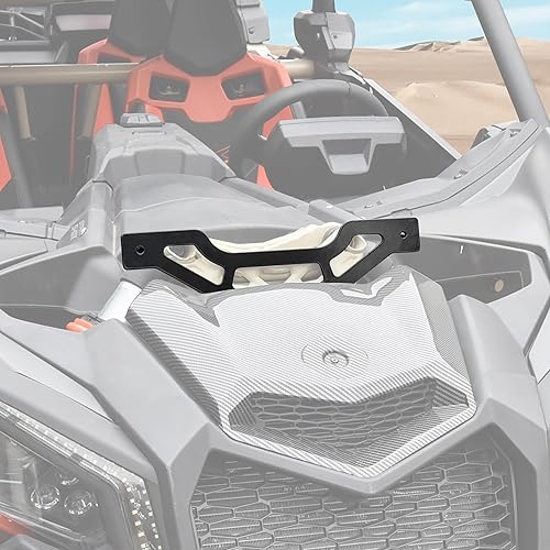 Miniatura 5 de Soporte de barra de luz de torre de choque para Can Am Maverick X3 / X3 Max 2017-2025, funciona con kit de montaje de barra de luz frontal LED de 10