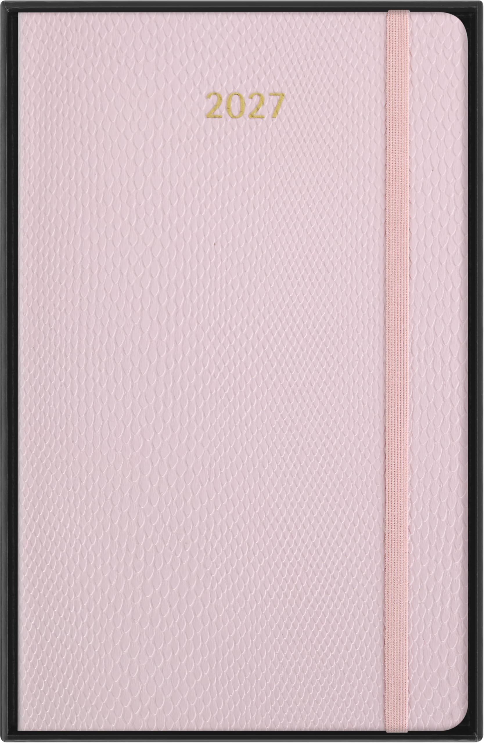 Moleskine Wochenkalender 2027, Precious and Ethical, 12-Monats-Planer mit Platz für Notizen, Veganes Softcover und Geschenkbox, Large 13x21 Cm, Kirschrosa